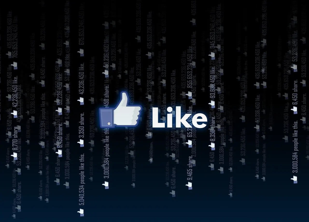 like, i like, facebook, tiktok, social media, painted paper
